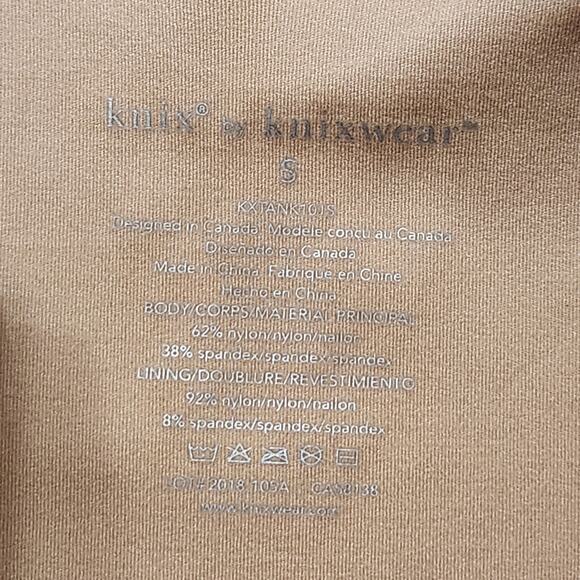 NWT Knix Evolution Tank Tan Size Small - Picture 4 of 5